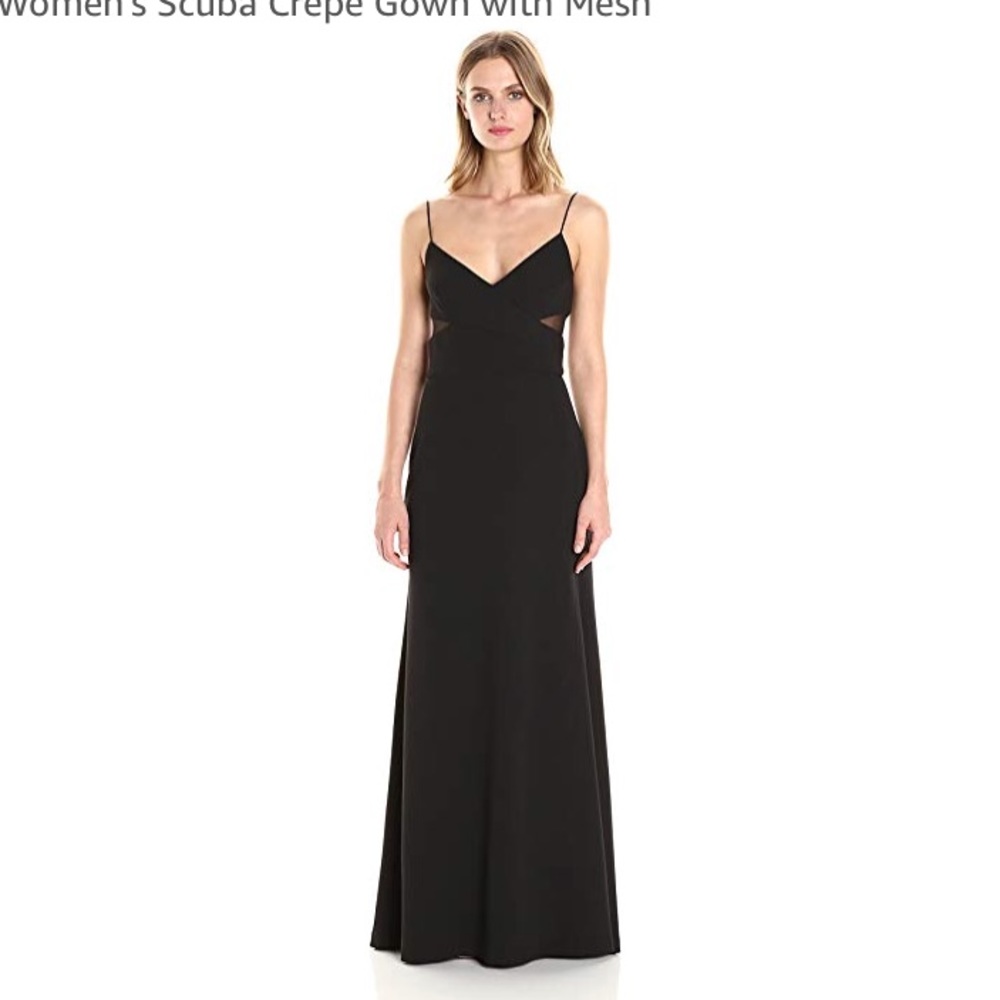 Black Vera Wang formal gown